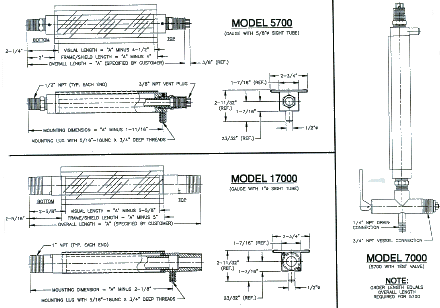Model 5700 Drawing